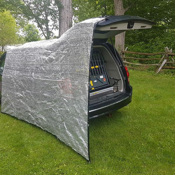 Aluminet Vehicle Shade Cloth | Vision K9 Inc