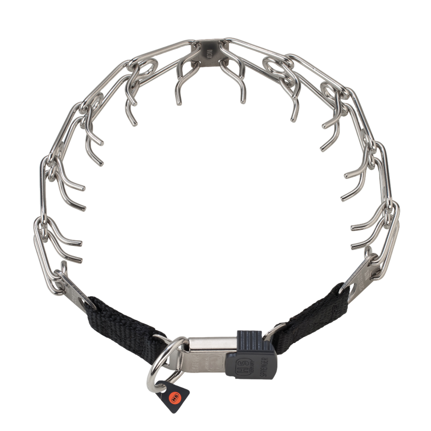 Sprenger Prong Collar W/ Ultra-Plus & Cliclock - Stainless Steel II