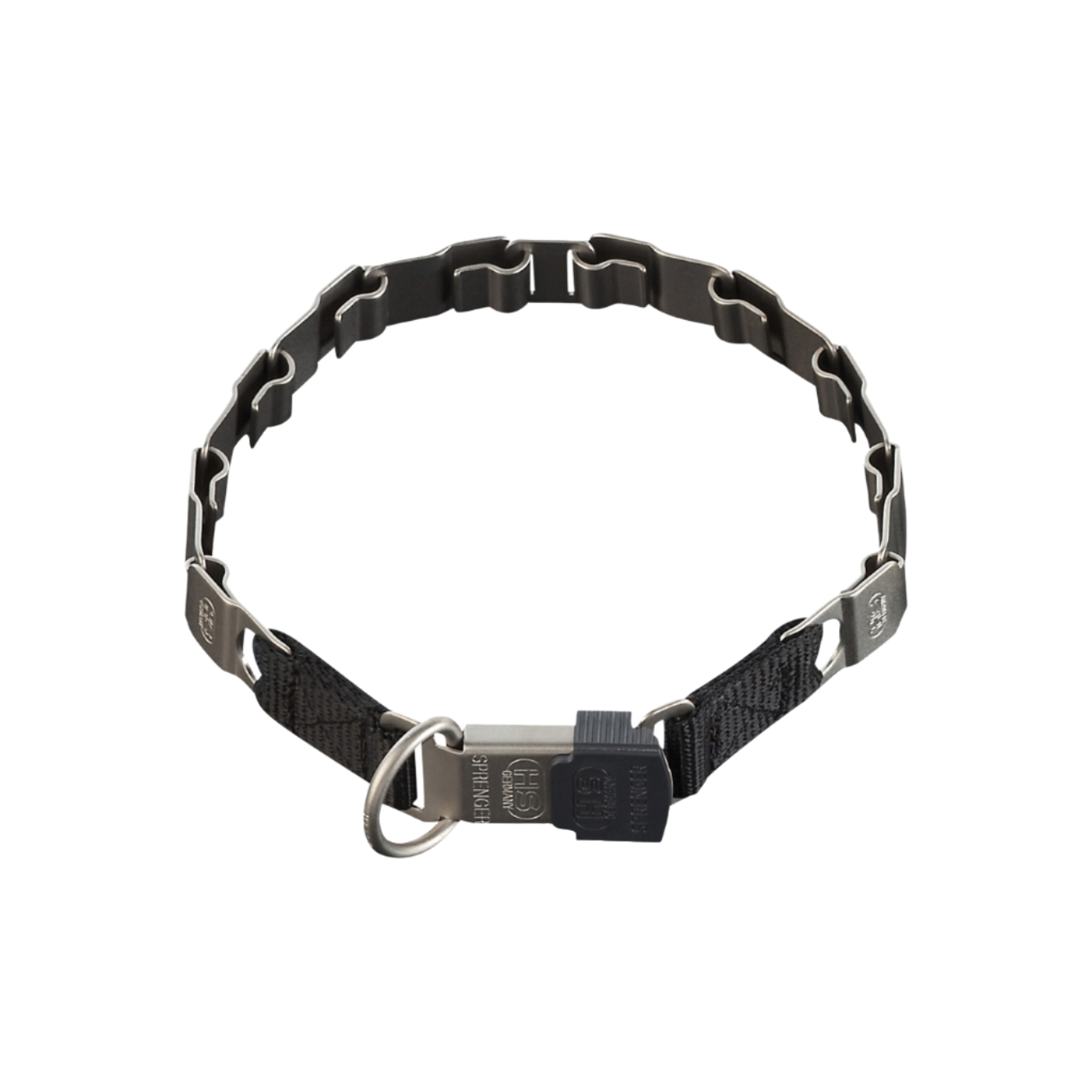 Sprenger Necktech Fun Collar W/ Cliclock - Matt Stainless Steel II
