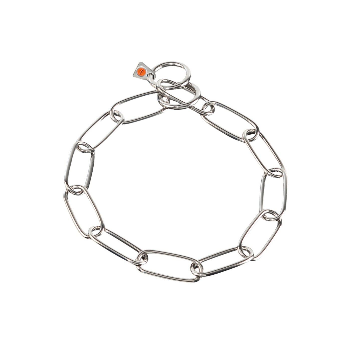 Sprenger Fur Saver Collar W/ Long Links - Chrome Plated Steel