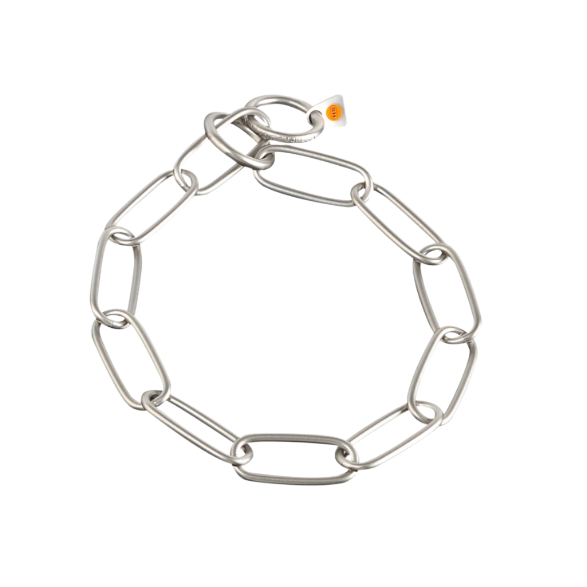 Sprenger Fur Saver Collar W/ Long Links - Matt Stainless Steel II