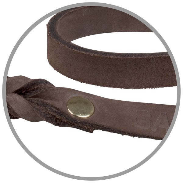 Gappay 4' Leather Leash