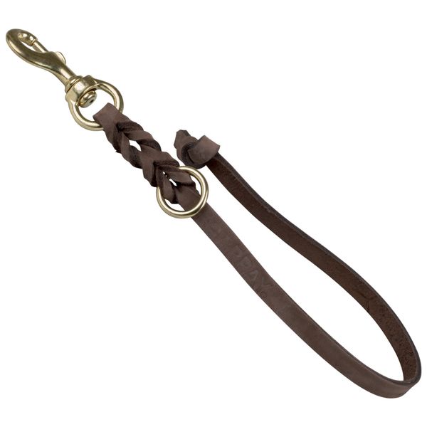 Gappay Leather Tab Leash - 7 7/8"