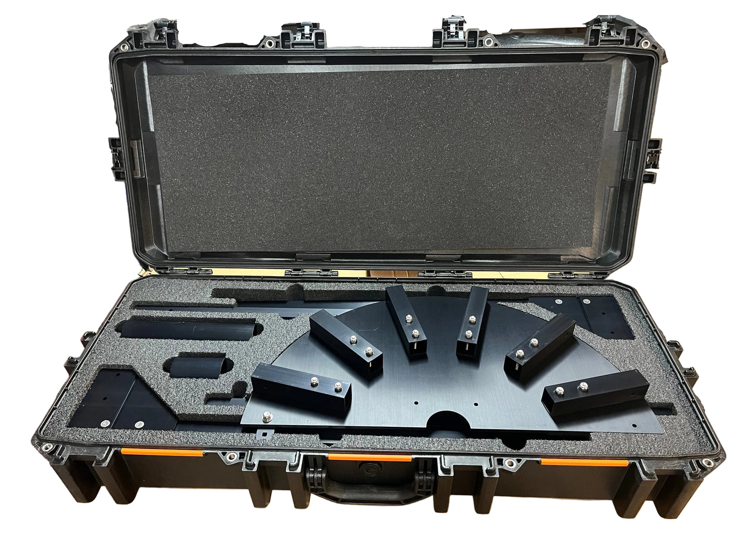 Pelican case with laser cut