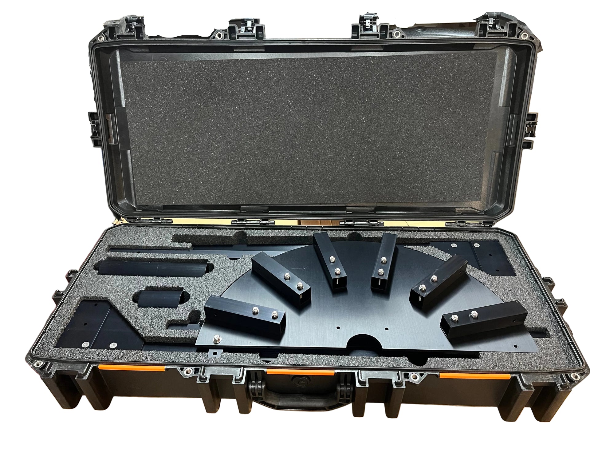Pelican case with laser cut