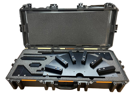 Pelican case with laser cut