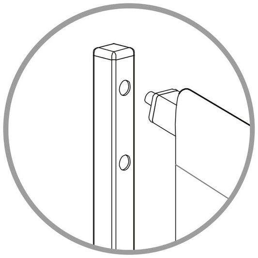 Gappay Pole for SAFE Jump / Hurdle