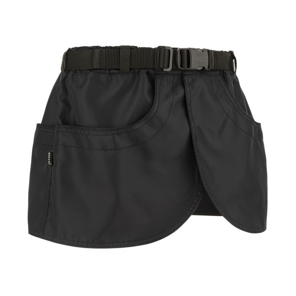 Gappay Black tactical skirt with a belt
