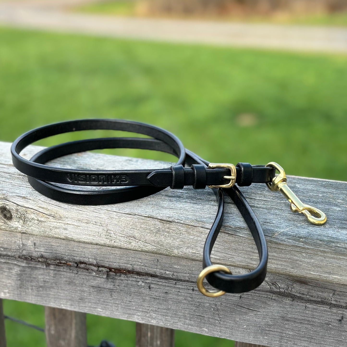 Vision K9 Leather Handler Leash