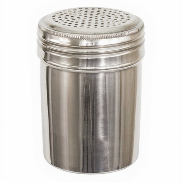 Stainless Steel Metallic shaker can with perforated top