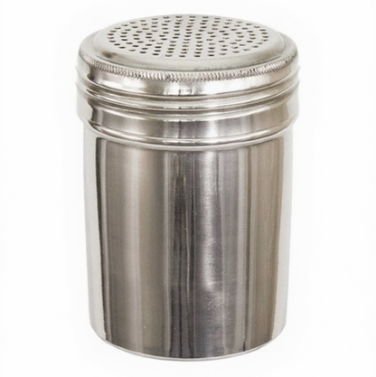 Stainless Steel Metallic shaker can with perforated top