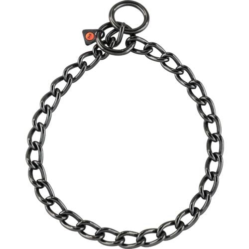 Sprenger Chain Collar - Black Stainless Steel II | kennel-club-gear