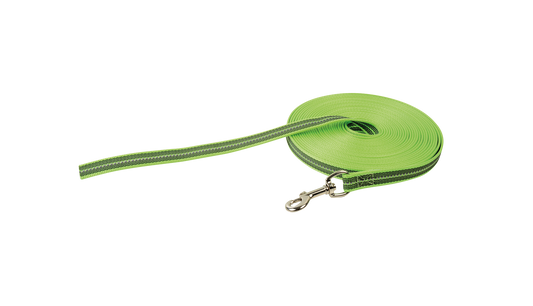 Sprenger Rubberized Reflective Leash 16Ft 500cm - Green
