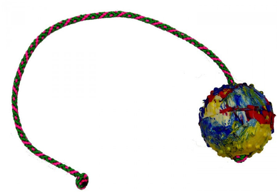 Gappay Large Rubber Ball With 20" String