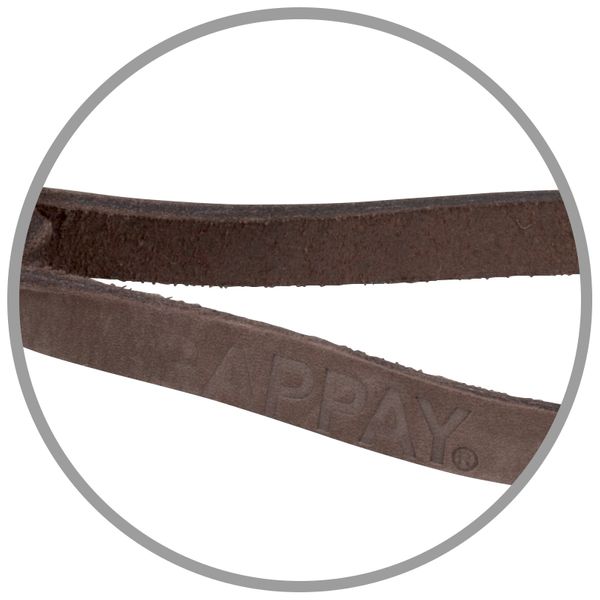 Gappay Leather Tab Leash - 7 7/8"